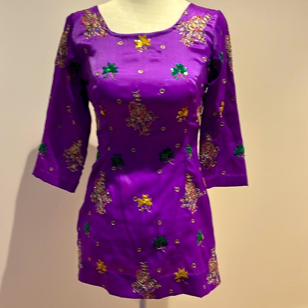 Vintage sari Indian outfit